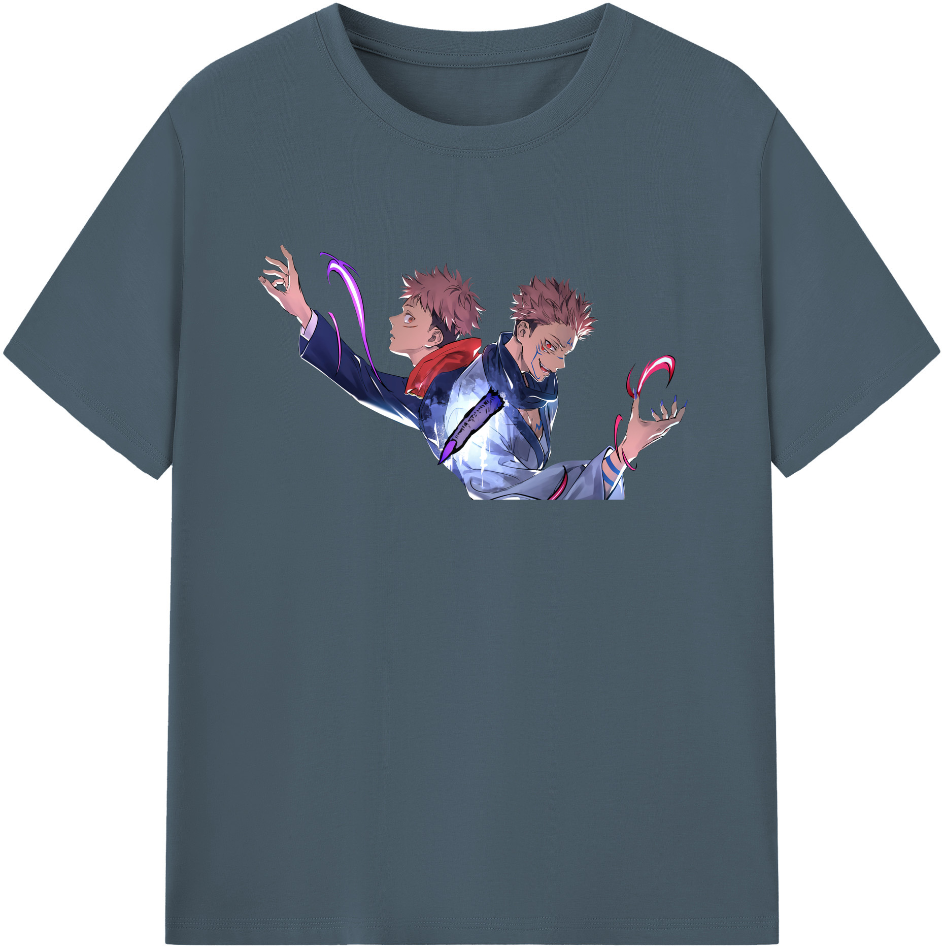 （画像用） 呪術廻戦 Jujutsu Kaisen 綿100％半袖Tシャツ（フロントプリント）
